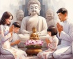 Lợi ích của việc qui y Tam bảo, thọ trì Năm giới