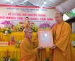 Chùa Tân Lâm long trọng tổ chức lễ bổ nhiệm Trụ trì Đại đức Thích Phước Đạt
